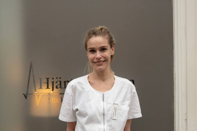 Porträtt av Liselott Byhlén, biomedicinsk analytiker