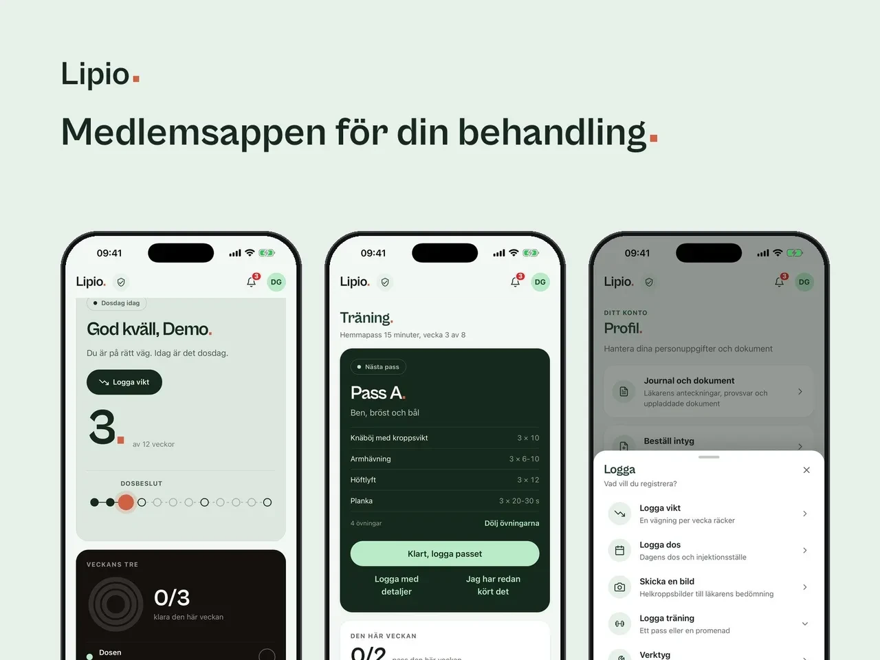 Bild från mottagningens galleri