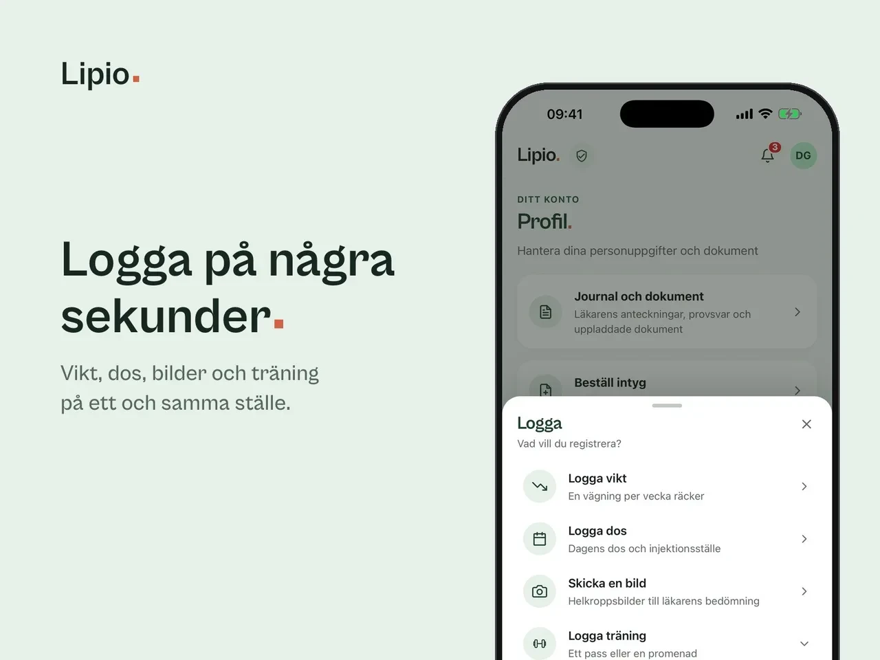 Bild från mottagningens galleri