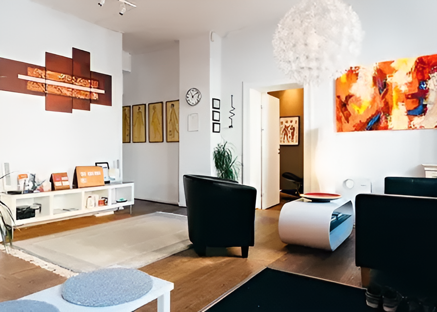 Behandlingsrum på Norra Agnegatans Kiropraktorklinik