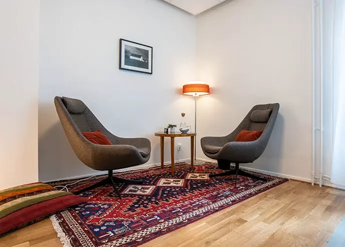 Samtalsrummet — en lugn miljö för terapi