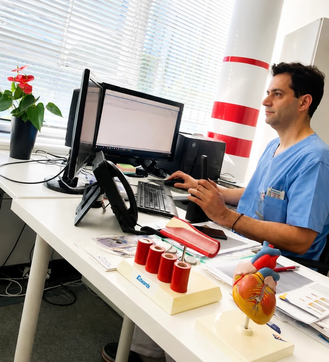 Hjärtspecialist Alexandros Georgiadis